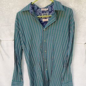 Mens long sleeve button up